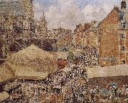 Camille Pissarro, morning market